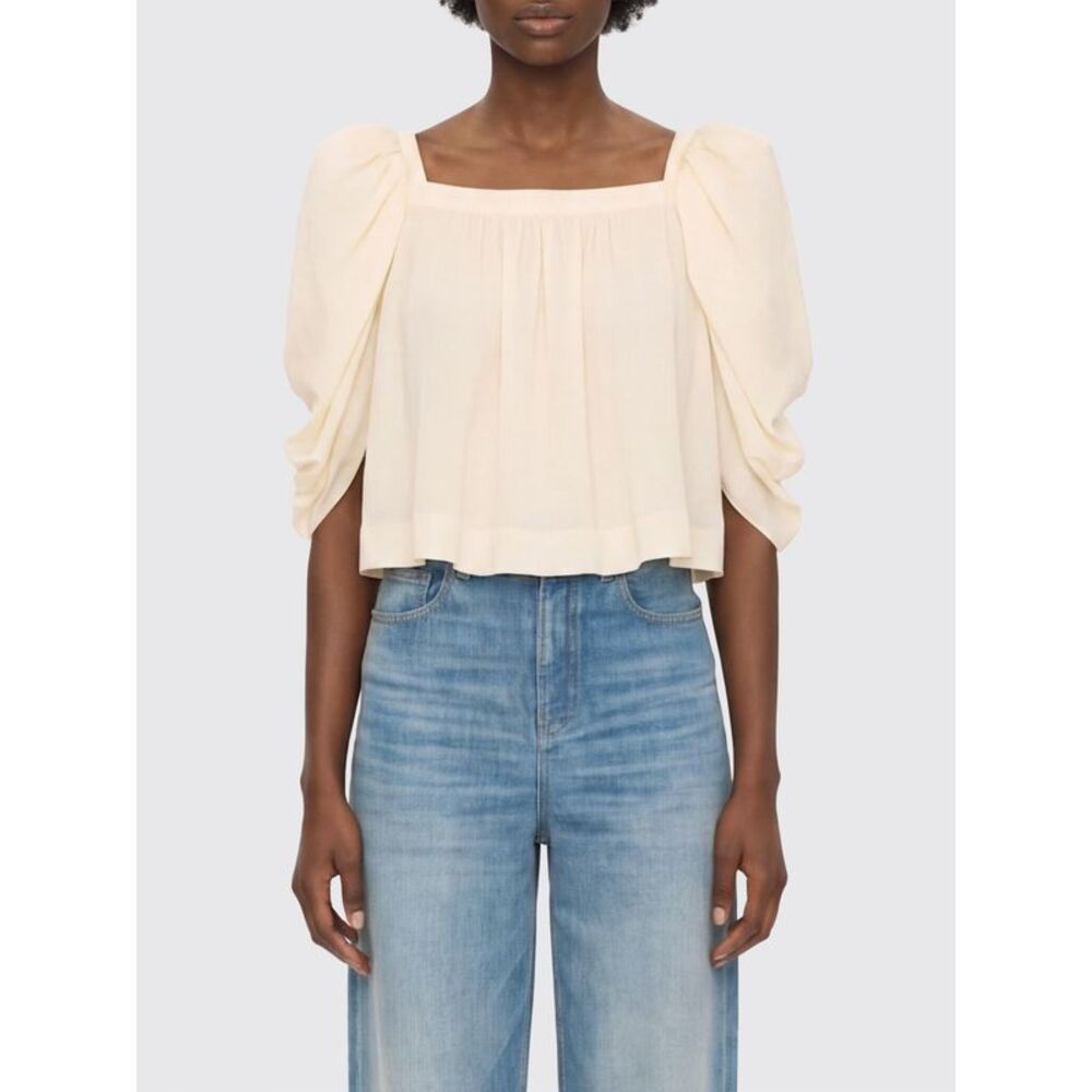 Chloe Top Woman Ivory